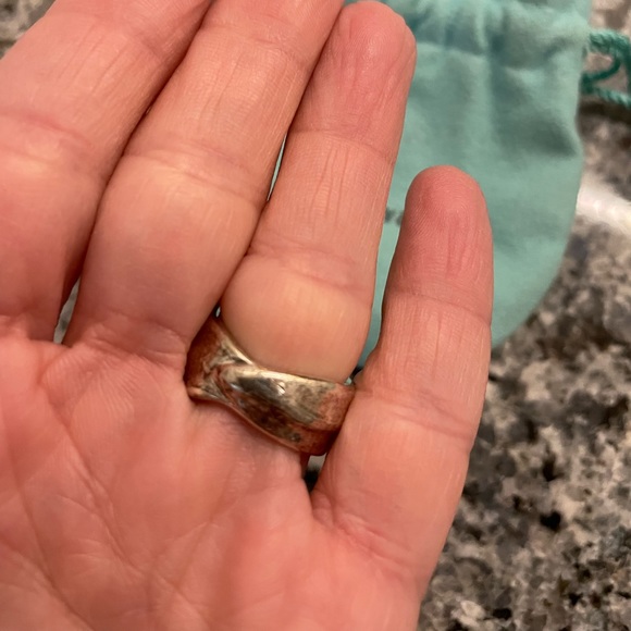 Vintage Tiffany & Co. Leaf Ring - Picture 2 of 4